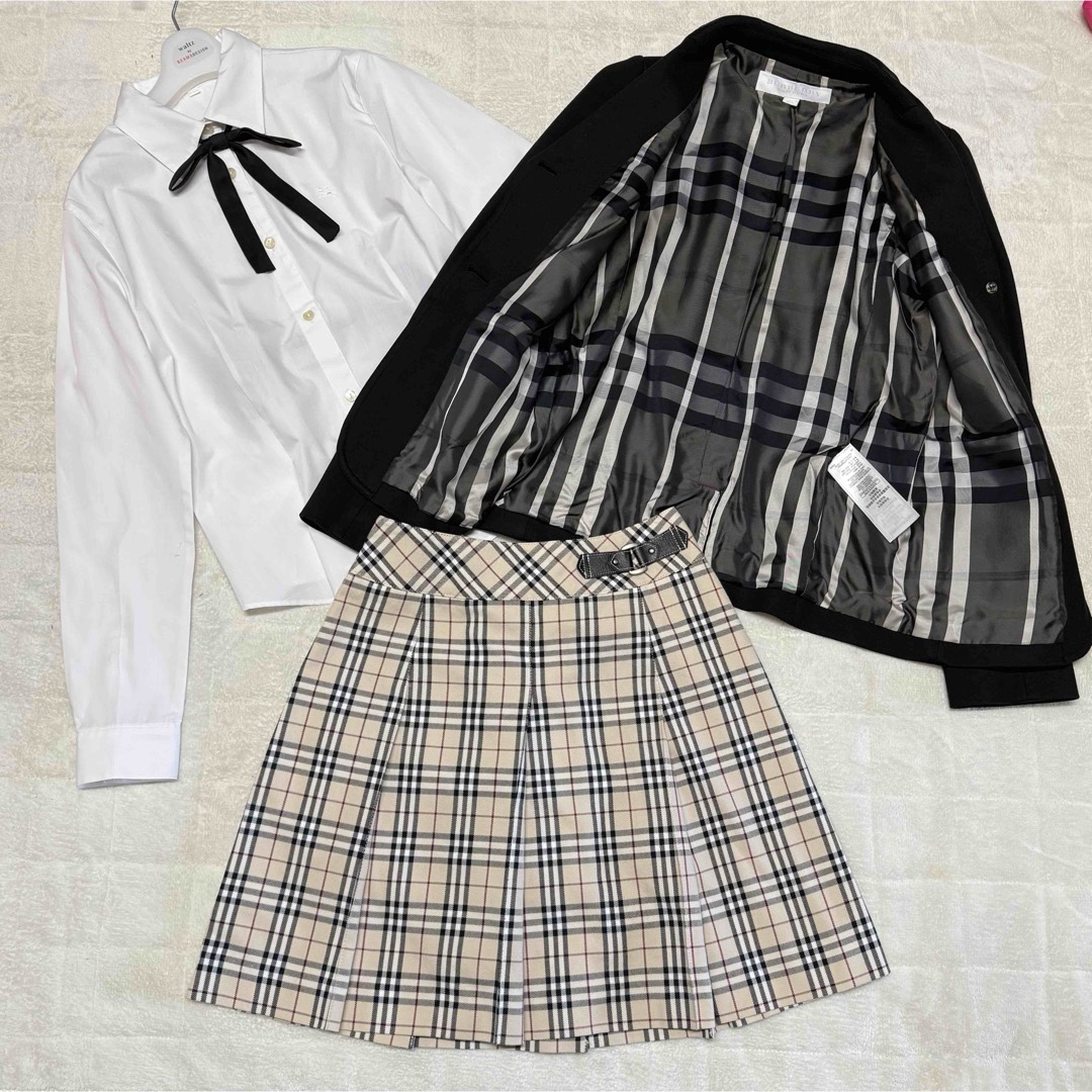 BURBERRY - 卒服 バーバリー 卒業入学式 フォーマルセット 160 BURBERRY - 卒服 バーバリー 卒業入学式 フォーマルセット 160