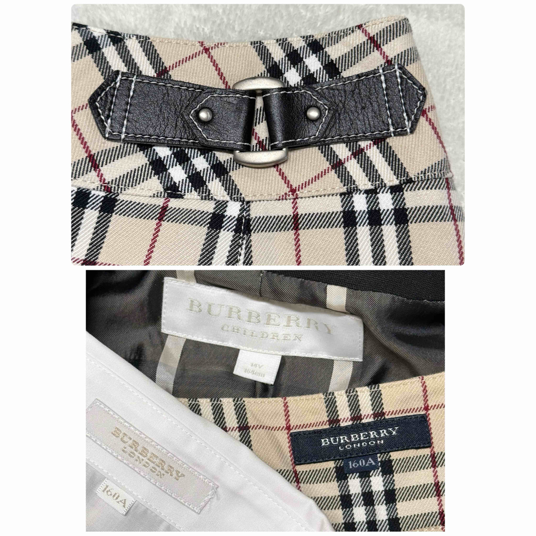 BURBERRY - 卒服 バーバリー 卒業入学式 フォーマルセット 160 BURBERRY - 卒服 バーバリー 卒業入学式 フォーマルセット 160