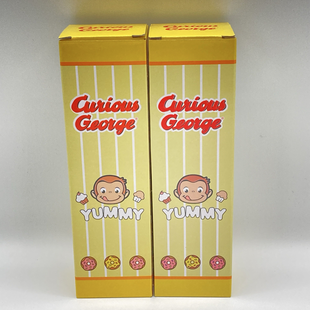 おさるのジョージ　ワンプッシュ式　ステンレスボトル2本セット キッズ/ベビー/マタニティの授乳/お食事用品(水筒)の商品写真