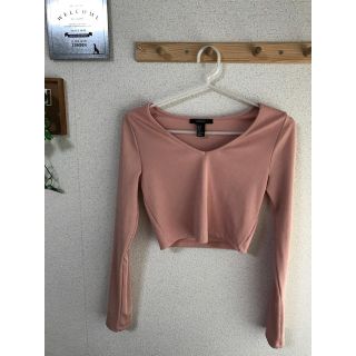 フォーエバートゥエンティーワン(FOREVER 21)のpink tops🌹(カットソー(長袖/七分))