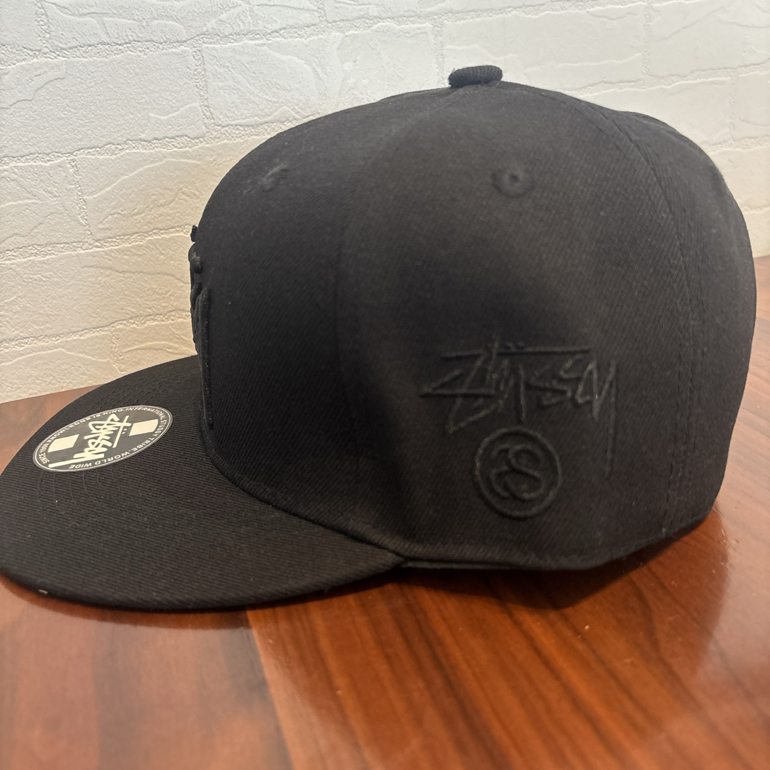 STUSSY - Stussy ブラック ベースボールキャップ 新品の通販 by STUSSY - Stussy ブラック ベースボールキャップ 新品の通販 by