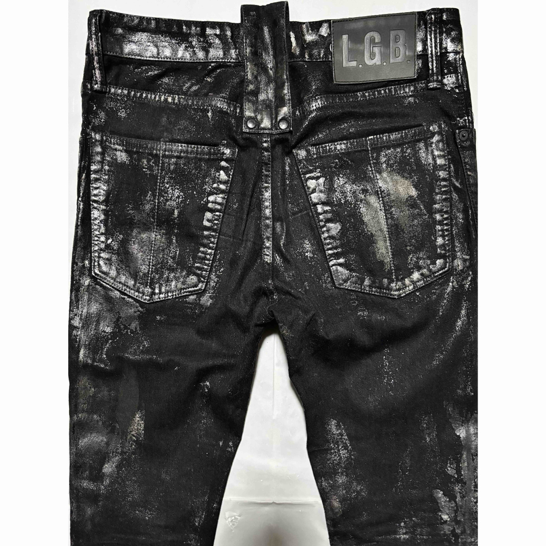 LGB - 新品 近い 美品 LGB ルグランブルー 加工 デニム 28 日本 LGB - 新品 近い 美品 LGB ルグランブルー 加工 デニム 28 日本
