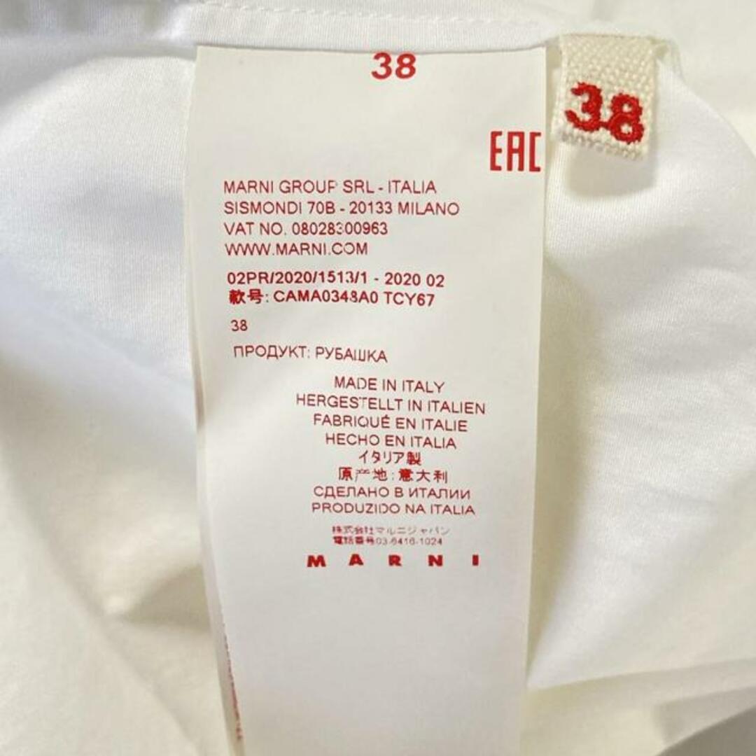 MARNI - MARNI(マルニ) 長袖シャツブラウス サイズ38 S MARNI - MARNI(マルニ) 長袖シャツブラウス サイズ38 S