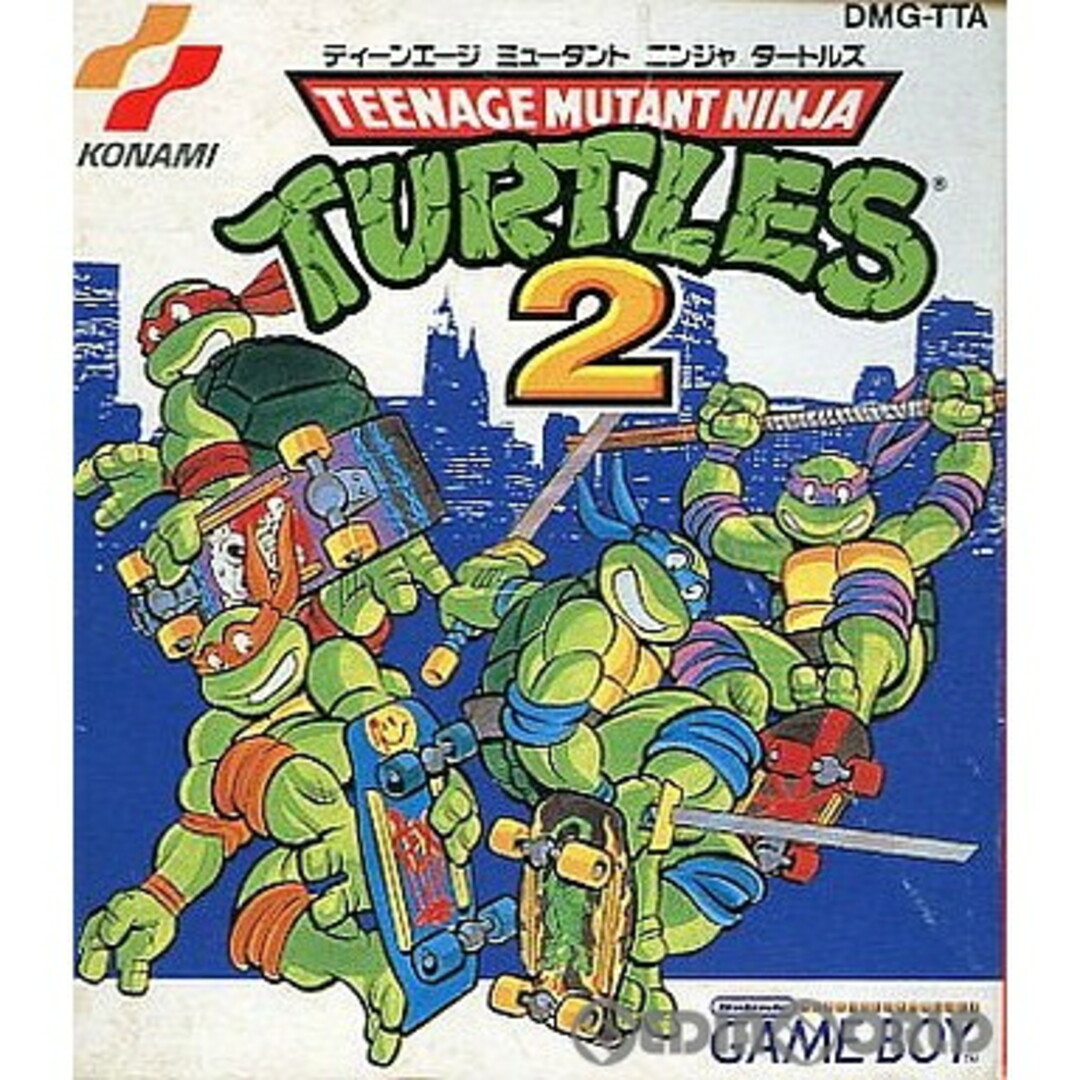ゲームボーイ ソフト T.M.N.T.2(ティーンエージ ミュータント ニンジャ タートルズ2) コナミ