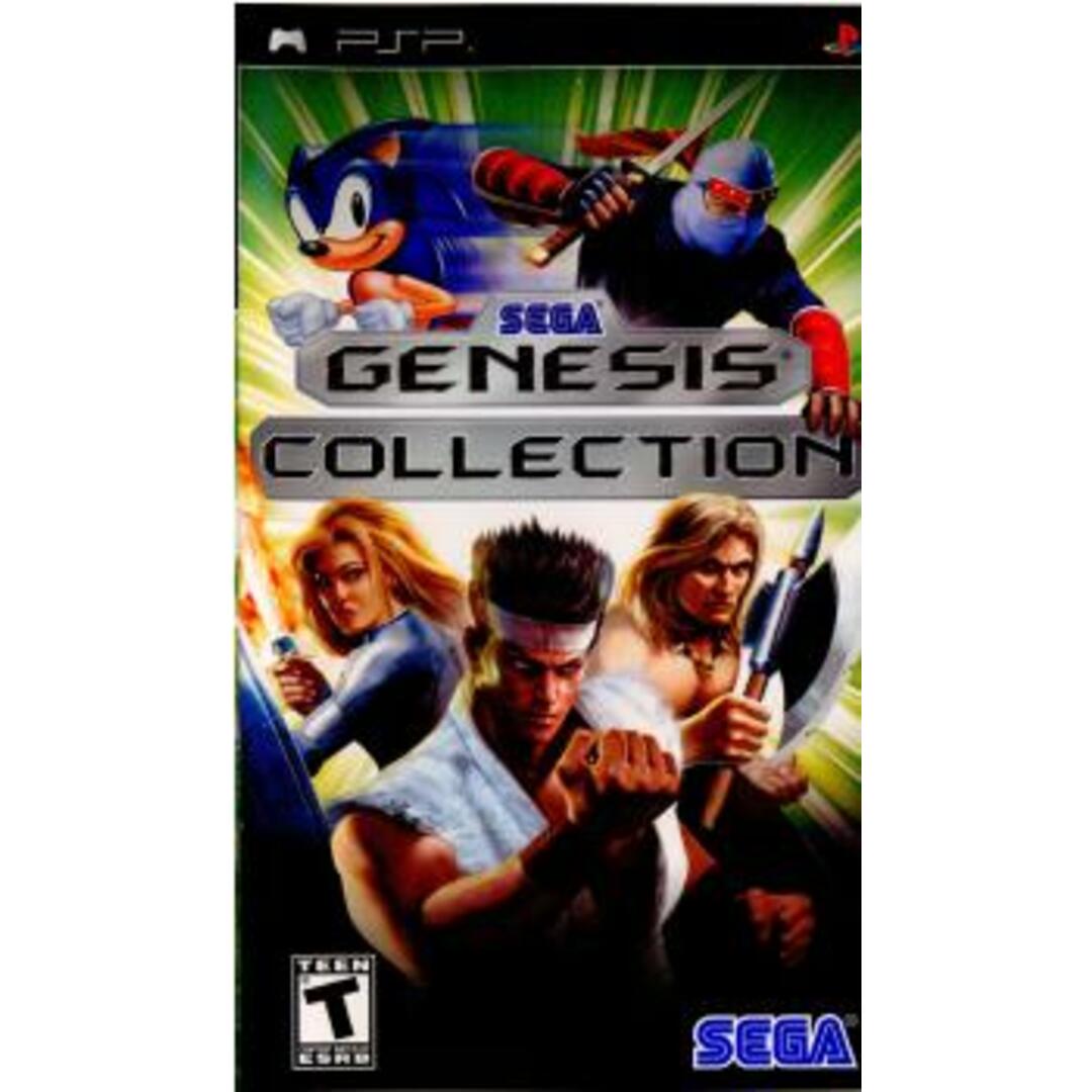 PSポータブル ソフト SEGA Genesis Collection(セガ ジェネシス コレクション)(北米版)(ULUS-10192) エンタメ/ホビーのゲームソフト/ゲーム機本体(携帯用ゲームソフト)の商品写真
