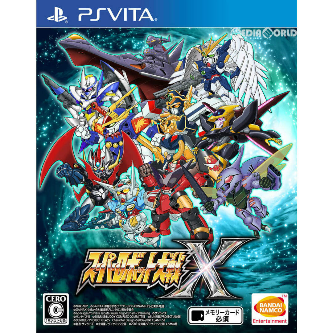 SUPER(スーパー)のPS Vitaソフトスーパーロボット大戦X 通常版 バンダイナムコエンターテインメント エンタメ/ホビーのゲームソフト/ゲーム機本体(携帯用ゲームソフト)の商品写真