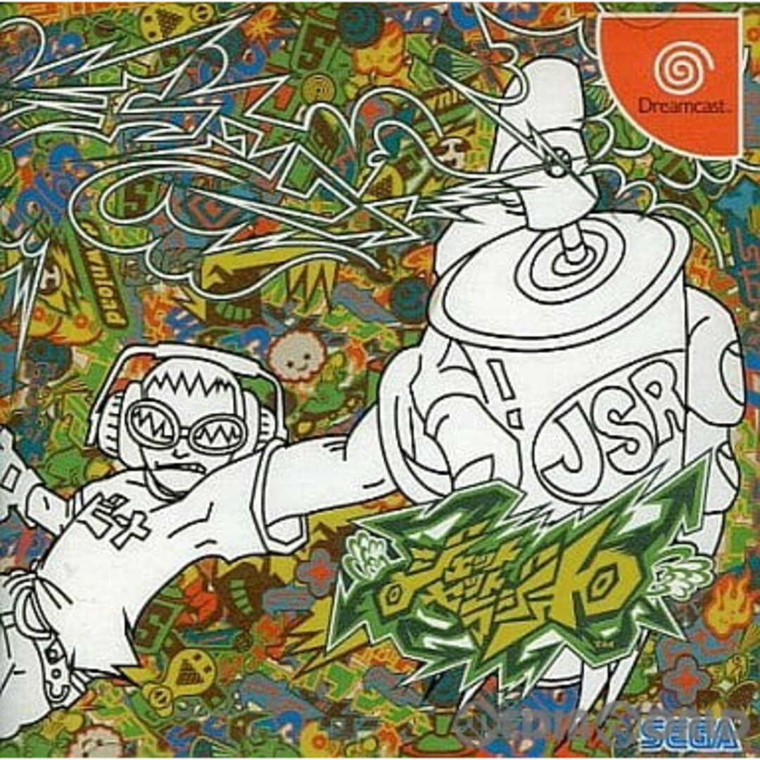 JET SET(ジェットセット)のドリームキャスト ソフト ジェット セット ラジオ(JET SET RADIO) セガ エンタメ/ホビーのゲームソフト/ゲーム機本体(家庭用ゲームソフト)の商品写真