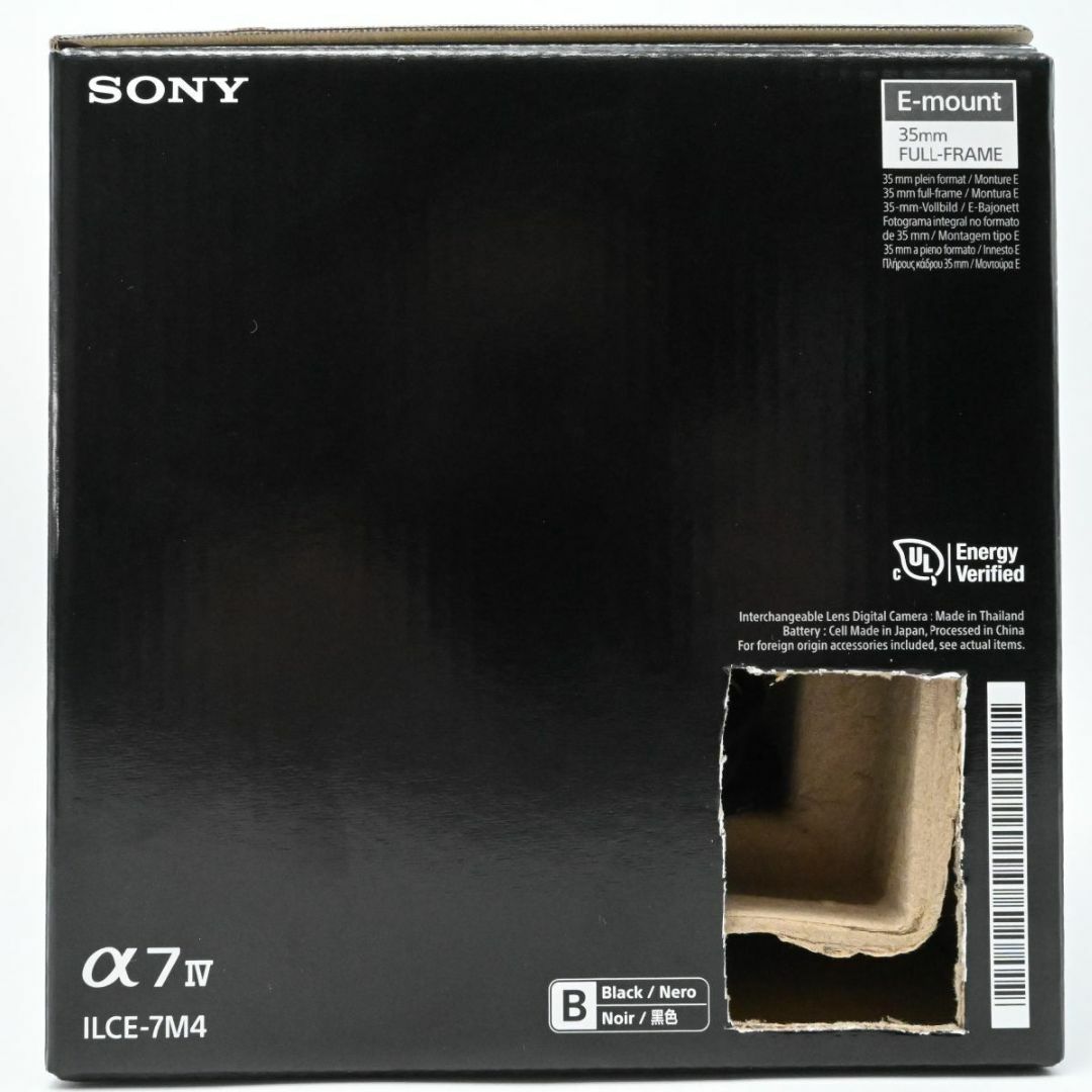 SONY - SONY フルサイズ α7IV ボディ(レンズなし) ブラック ILCE SONY - SONY フルサイズ α7IV ボディ(レンズなし) ブラック ILCE