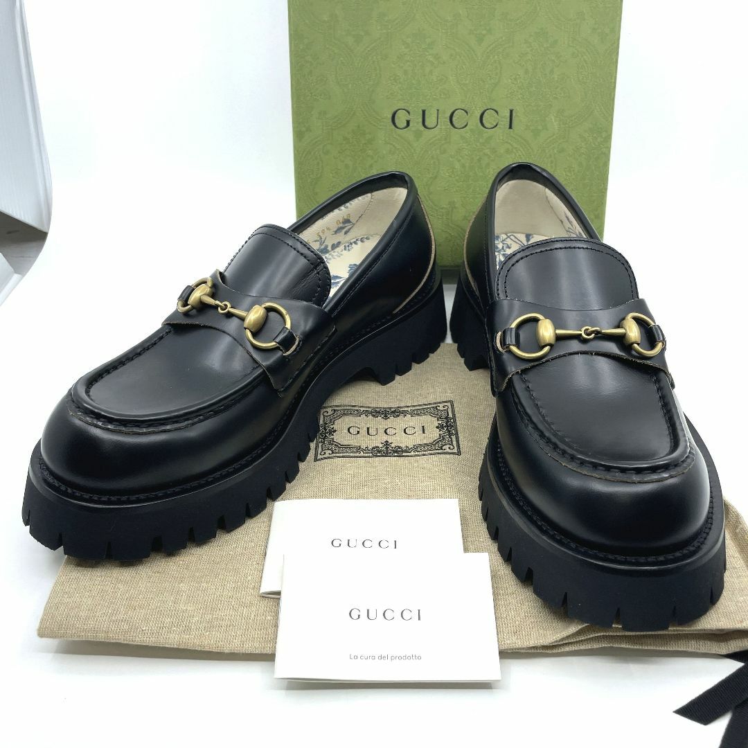 GUCCI - 未使用 GUCCI ビー エンブロイダリー ホースビット GUCCI - 未使用 GUCCI ビー エンブロイダリー ホースビット