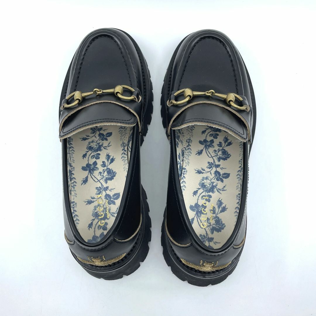 GUCCI - 未使用 GUCCI ビー エンブロイダリー ホースビット GUCCI - 未使用 GUCCI ビー エンブロイダリー ホースビット