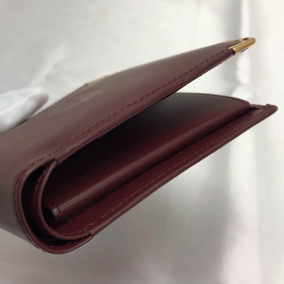 Cartier - ☆未使用☆カルティエ 二つ折り財布 マストライン Cartier - ☆未使用☆カルティエ 二つ折り財布 マストライン