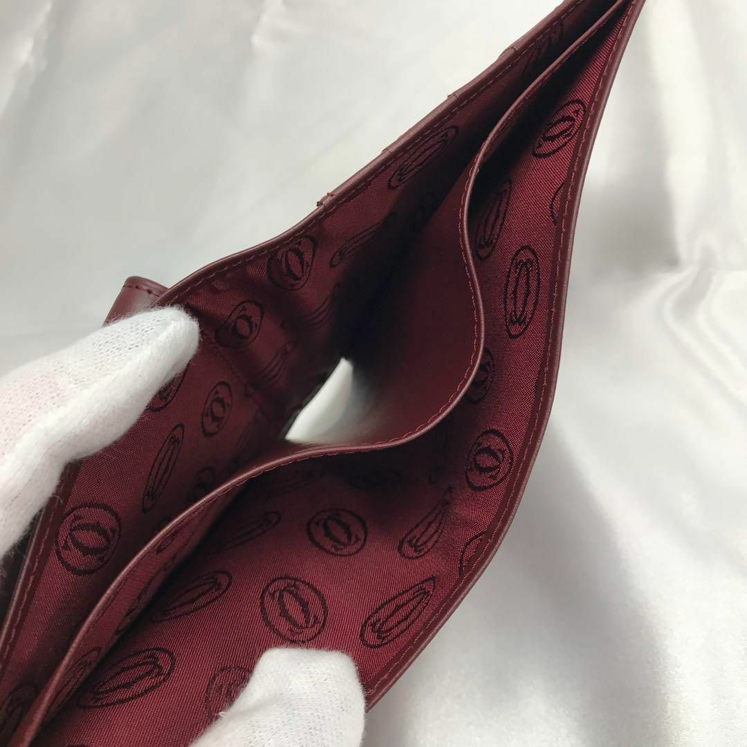 Cartier - ☆未使用☆カルティエ 二つ折り財布 マストライン Cartier - ☆未使用☆カルティエ 二つ折り財布 マストライン