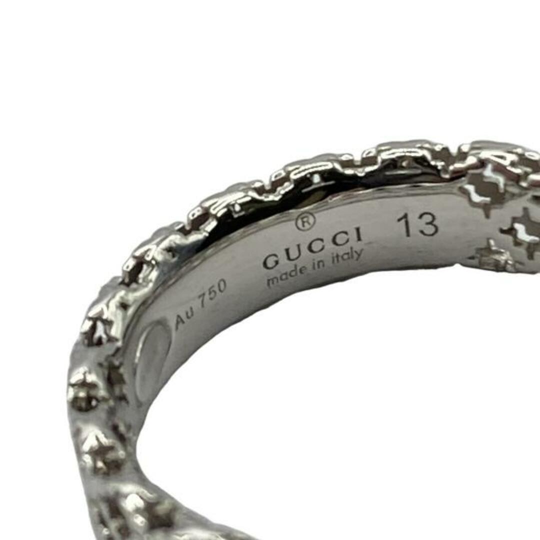 GUCCI - GUCCI(グッチ) リング 13美品 ディアマンティッシマ GUCCI - GUCCI(グッチ) リング 13美品 ディアマンティッシマ