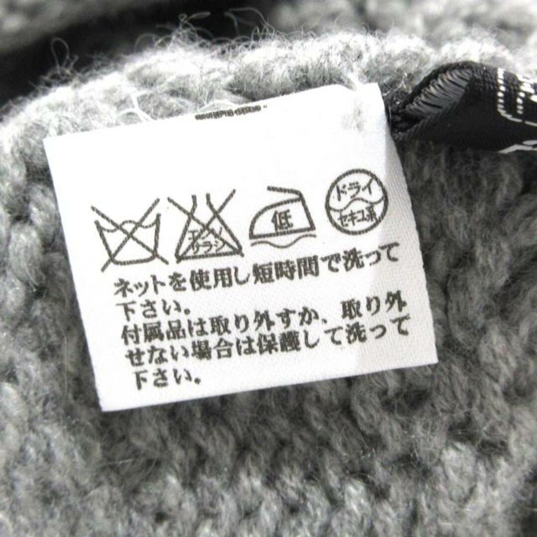 CHANEL - CHANEL(シャネル) ニット帽美品 - グレー ココマーク CHANEL - CHANEL(シャネル) ニット帽美品 - グレー ココマーク