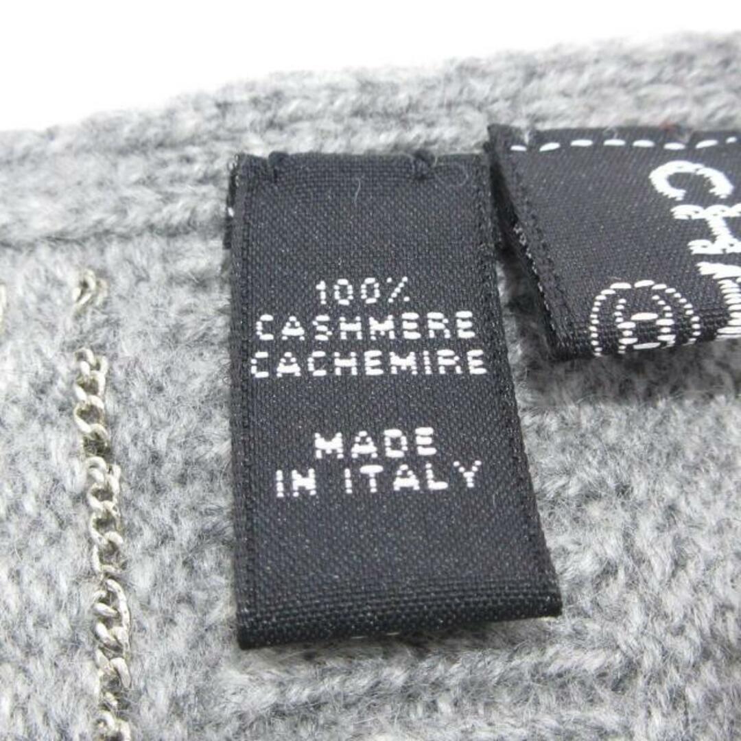 CHANEL - CHANEL(シャネル) マフラー美品 - グレー ココマーク CHANEL - CHANEL(シャネル) マフラー美品 - グレー ココマーク