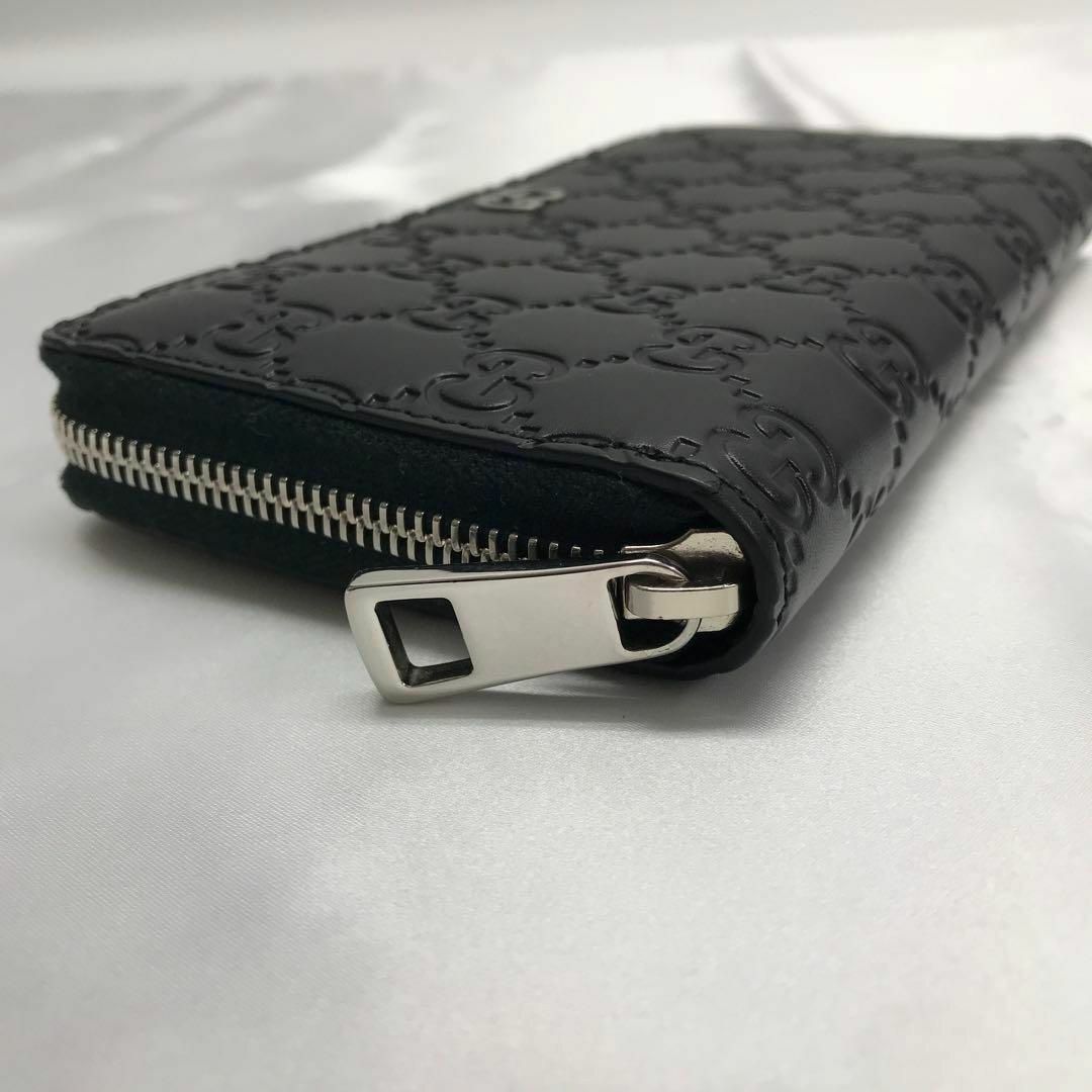 GUCCI - ☆美品☆GUCCI シマレザー 478928 ラウンドファスナー長 GUCCI - ☆美品☆GUCCI シマレザー 478928 ラウンドファスナー長