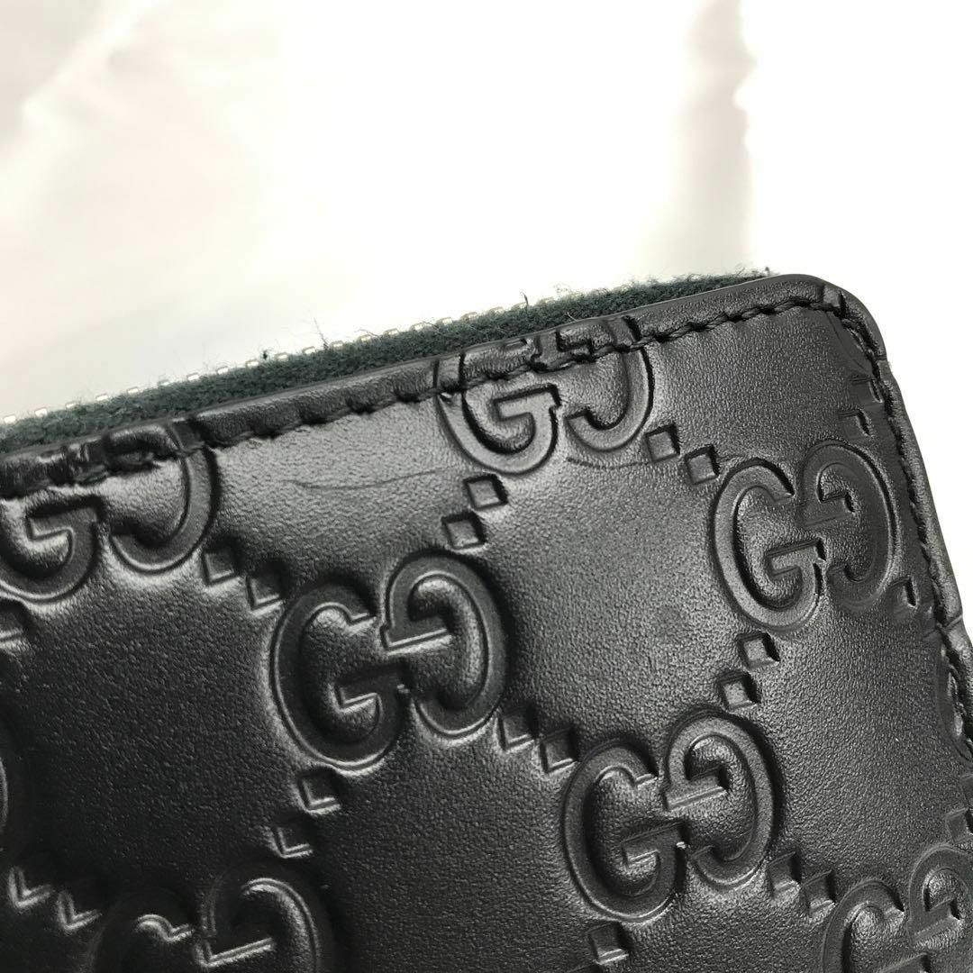 GUCCI - ☆美品☆GUCCI シマレザー 478928 ラウンドファスナー長 GUCCI - ☆美品☆GUCCI シマレザー 478928 ラウンドファスナー長