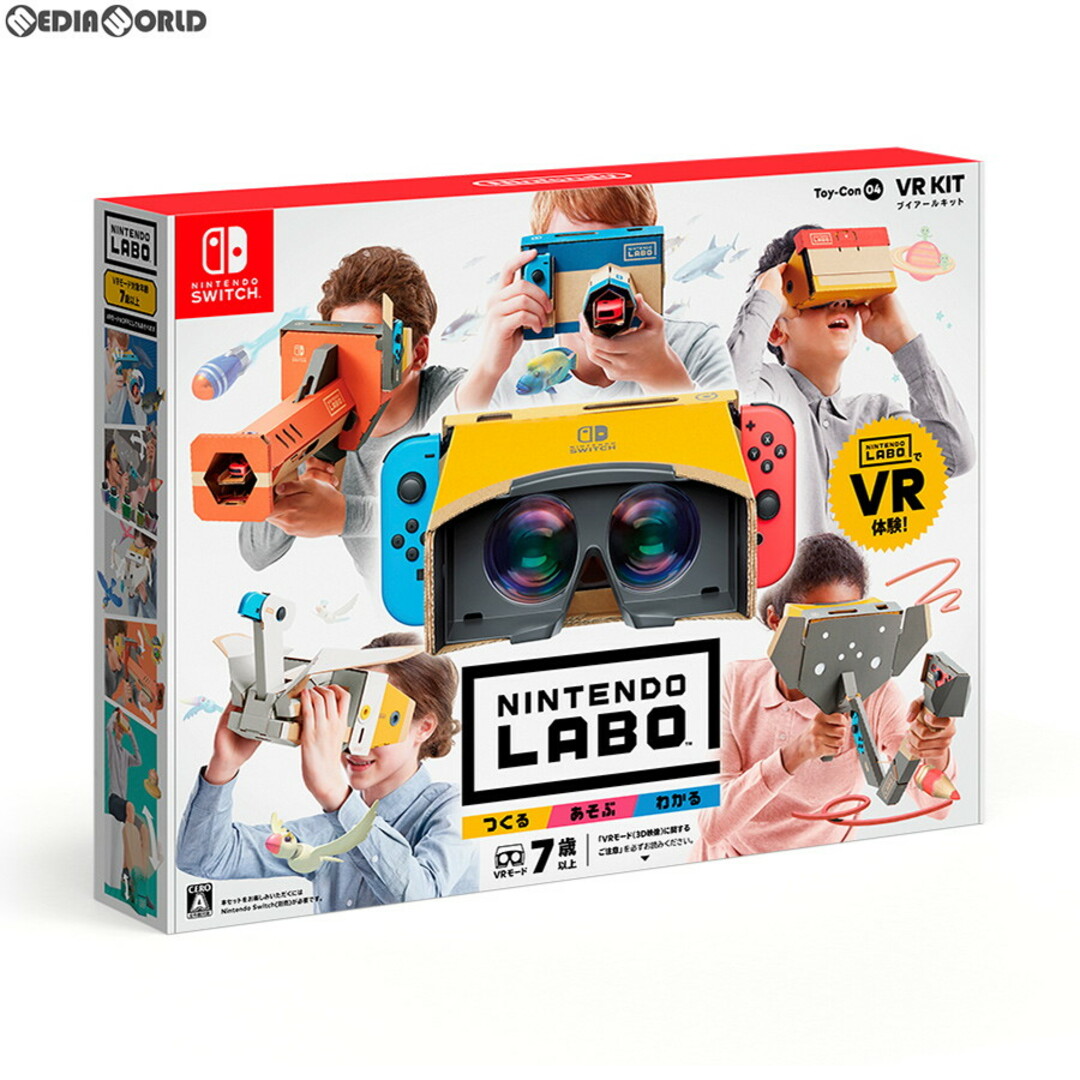 Nintendo Switch スイッチソフトNintendo Labo Toy-Con 04: VR Kit(ニンテンドーラボ トイコン 04 VRキット) 任天堂 エンタメ/ホビーのゲームソフト/ゲーム機本体(家庭用ゲームソフト)の商品写真