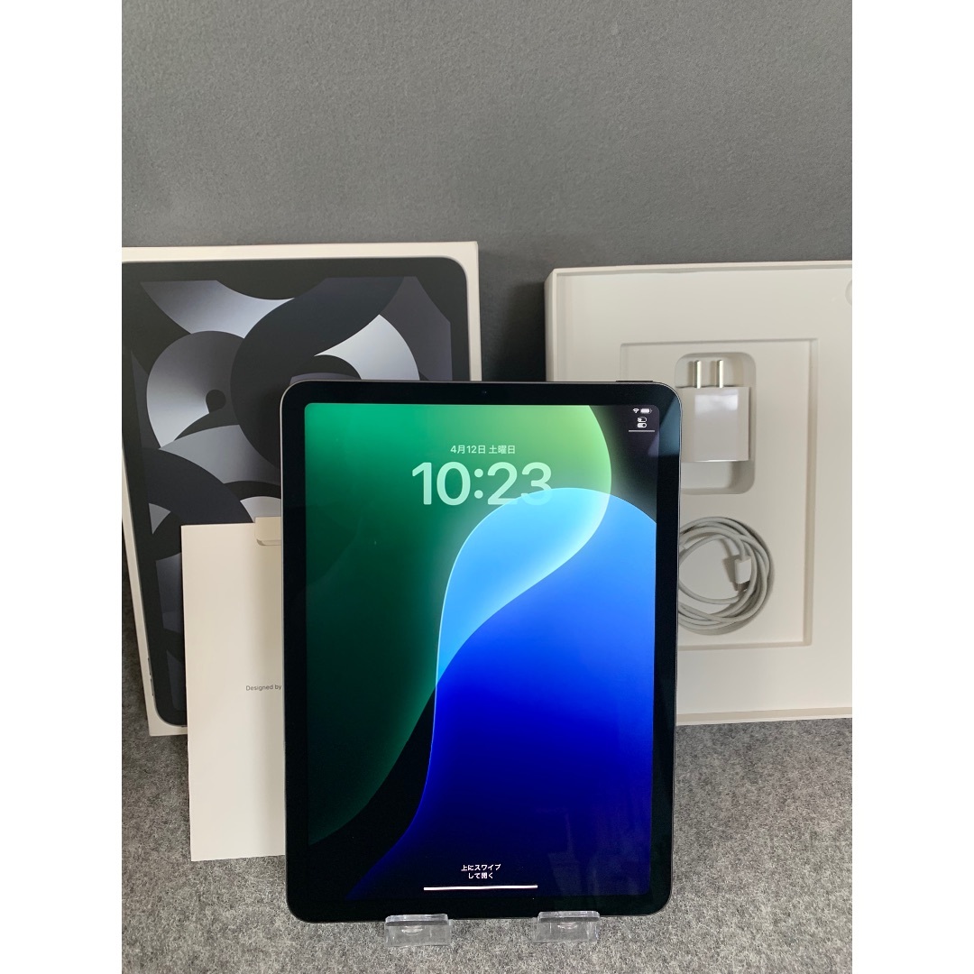 iPad - 超美品 iPad Air 第5世代 64GB Wi-Fi版 スペースグレー色