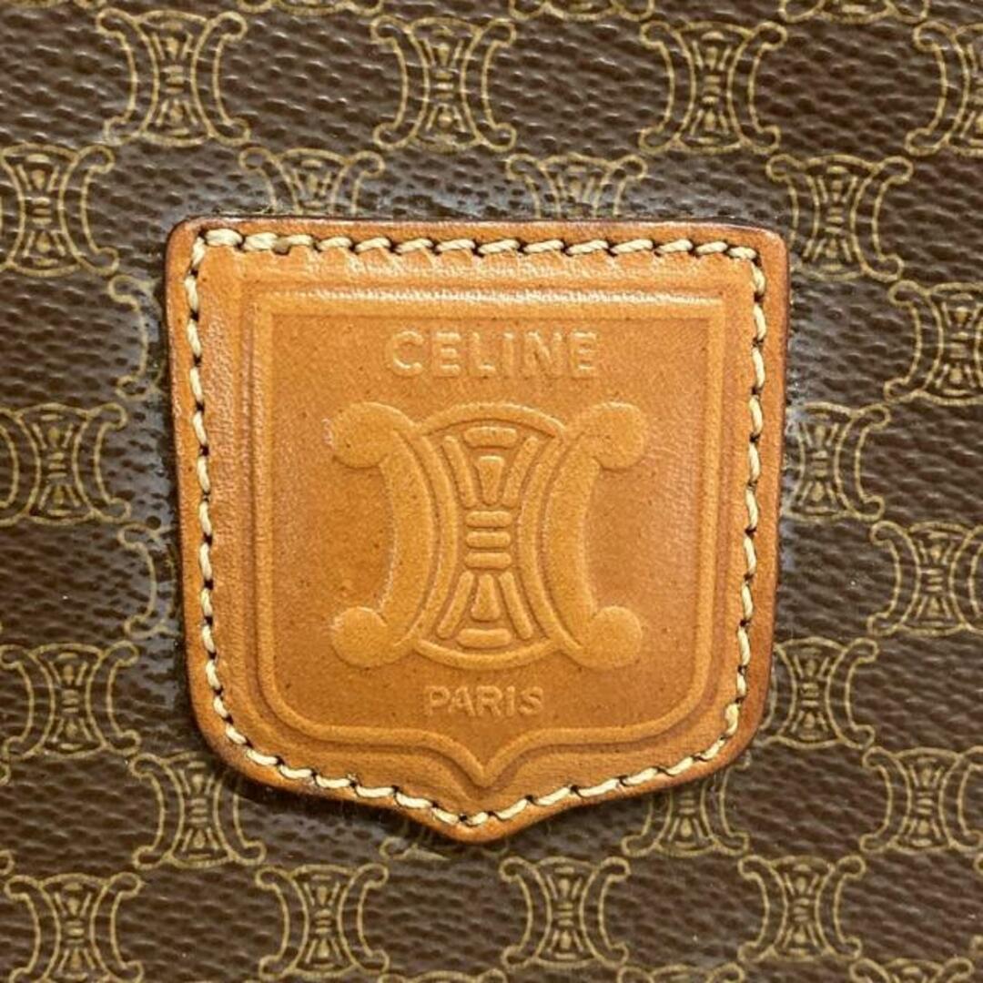 CELINE - CELINE(セリーヌ) ボストンバッグ マカダム柄 ダーク CELINE - CELINE(セリーヌ) ボストンバッグ マカダム柄 ダーク
