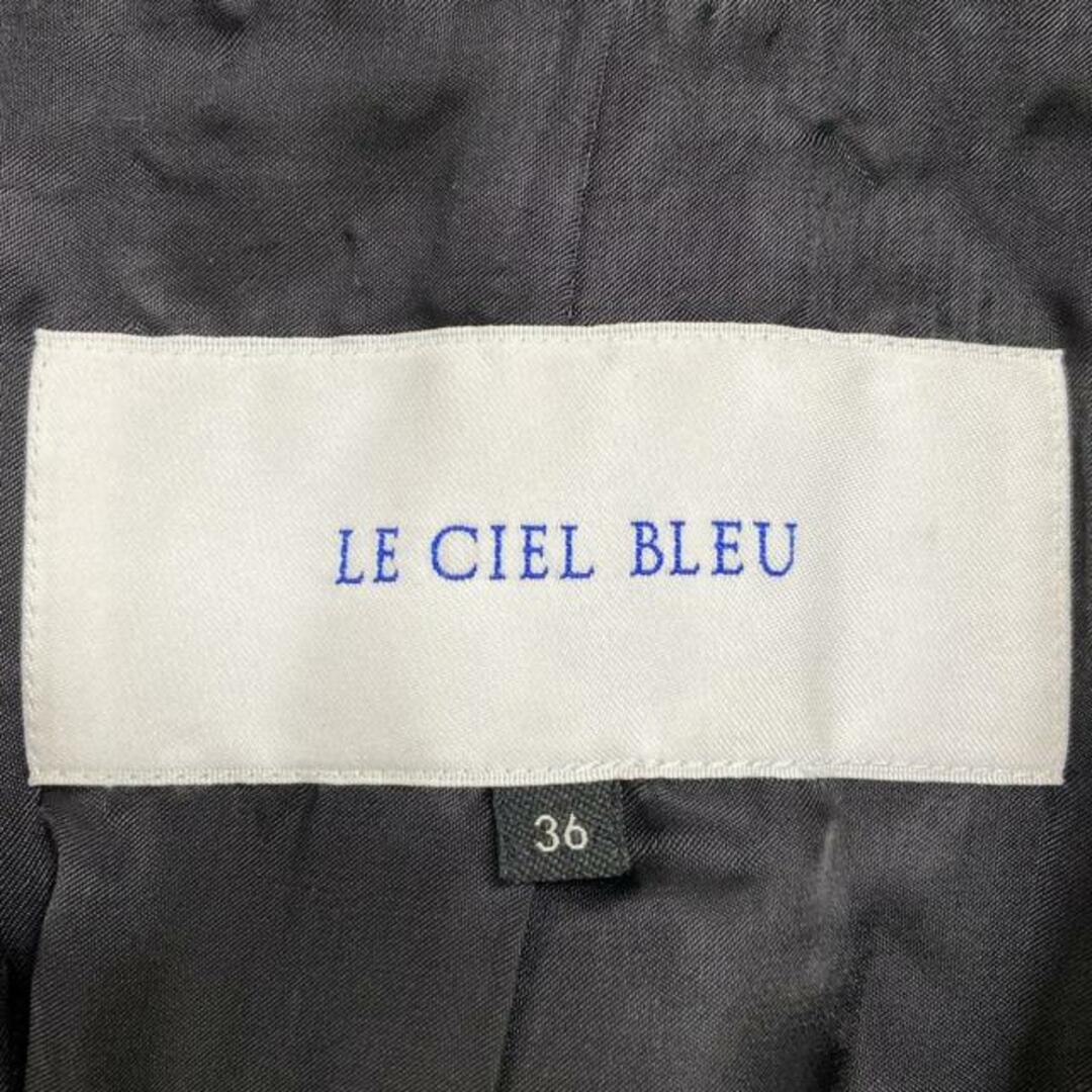 LE CIEL BLEU - LE CIEL BLEU(ルシェルブルー) コート サイズ36 LE CIEL BLEU - LE CIEL BLEU(ルシェルブルー) コート サイズ36