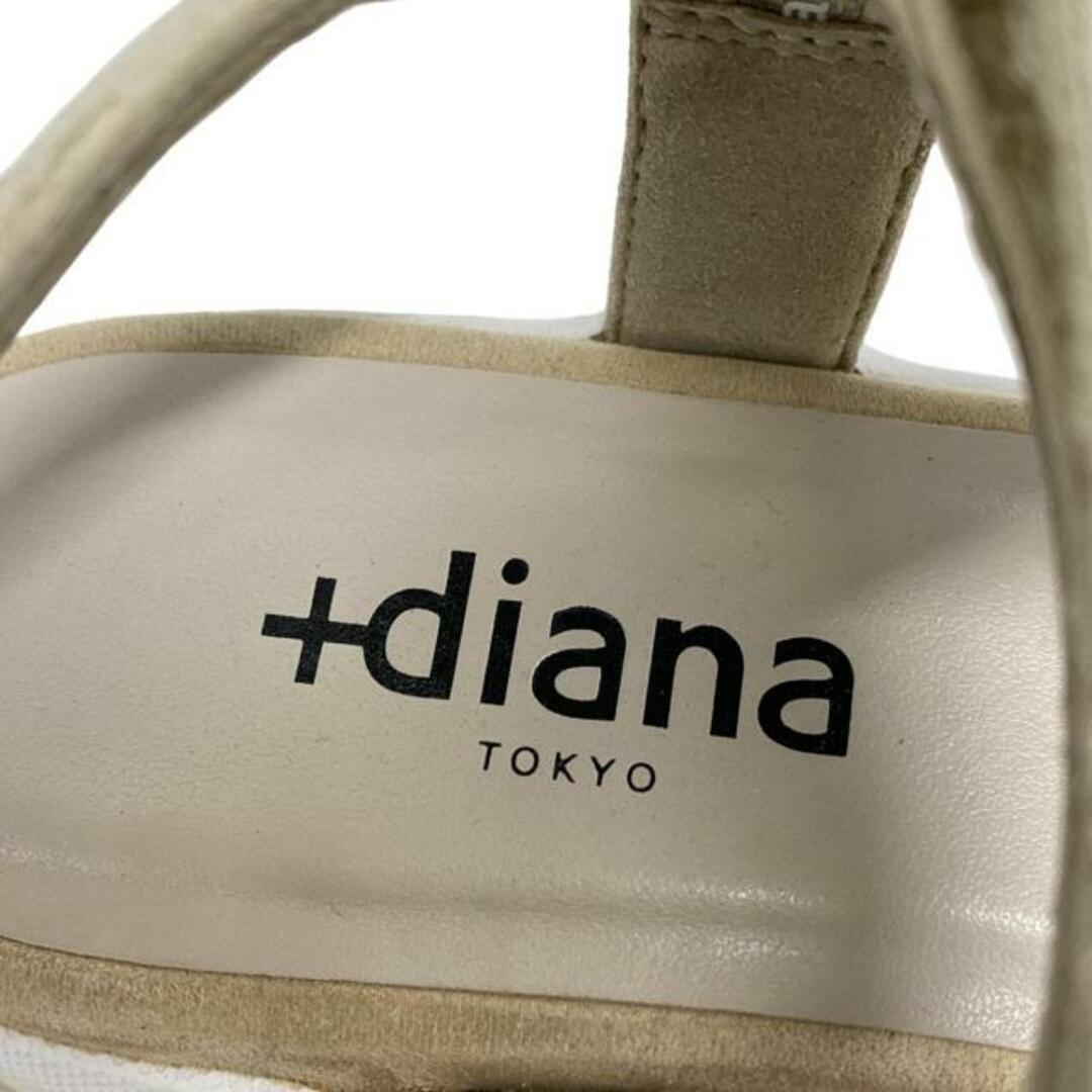 DIANA - DIANA(ダイアナ) サンダル 24 - ベージュ×ゴールド DIANA - DIANA(ダイアナ) サンダル 24 - ベージュ×ゴールド