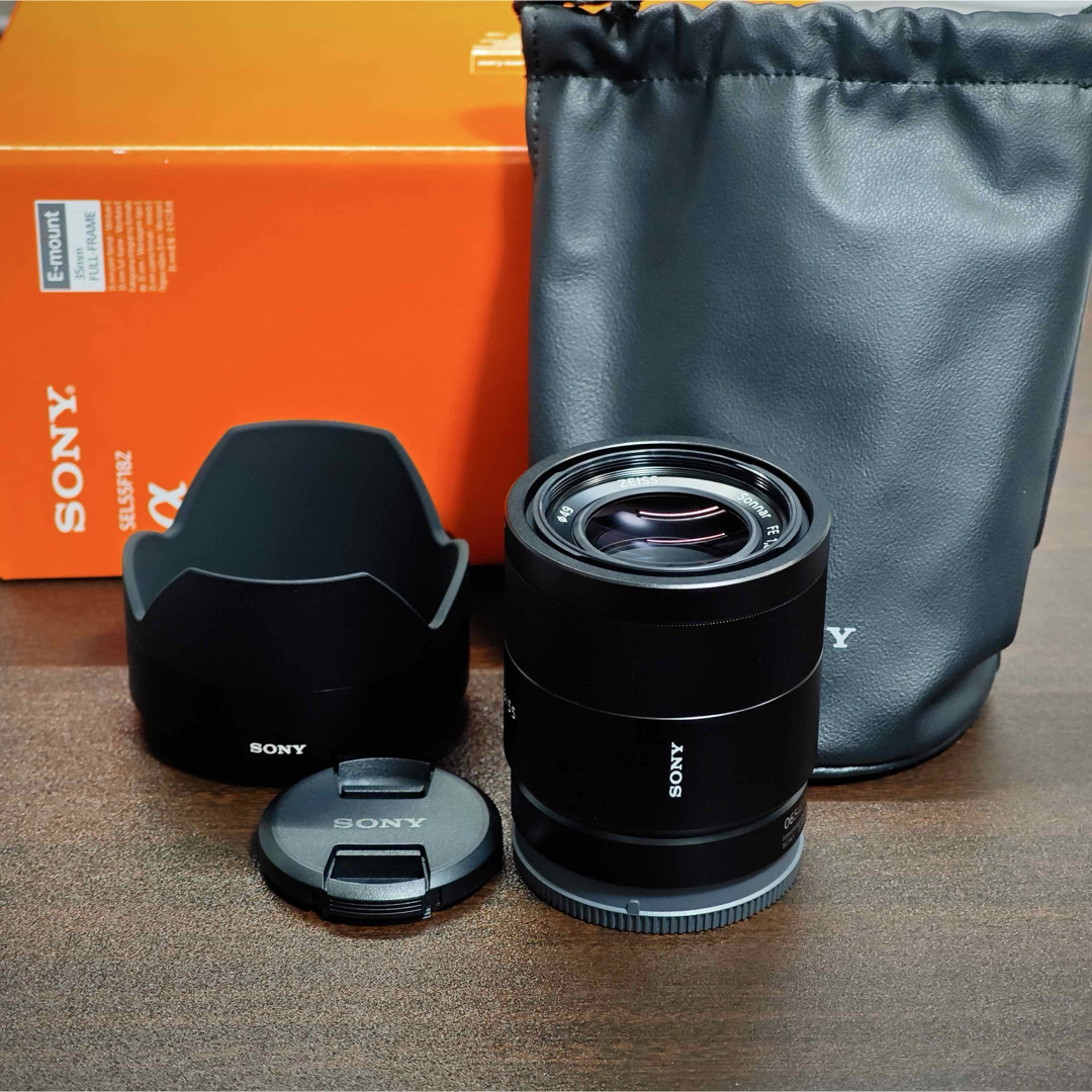 SONY - 【美品】 Sonnar T* FE 55mm F1.8 ZA SEL55F18Zの通販 by SONY - 【美品】 Sonnar T* FE 55mm F1.8 ZA SEL55F18Zの通販 by