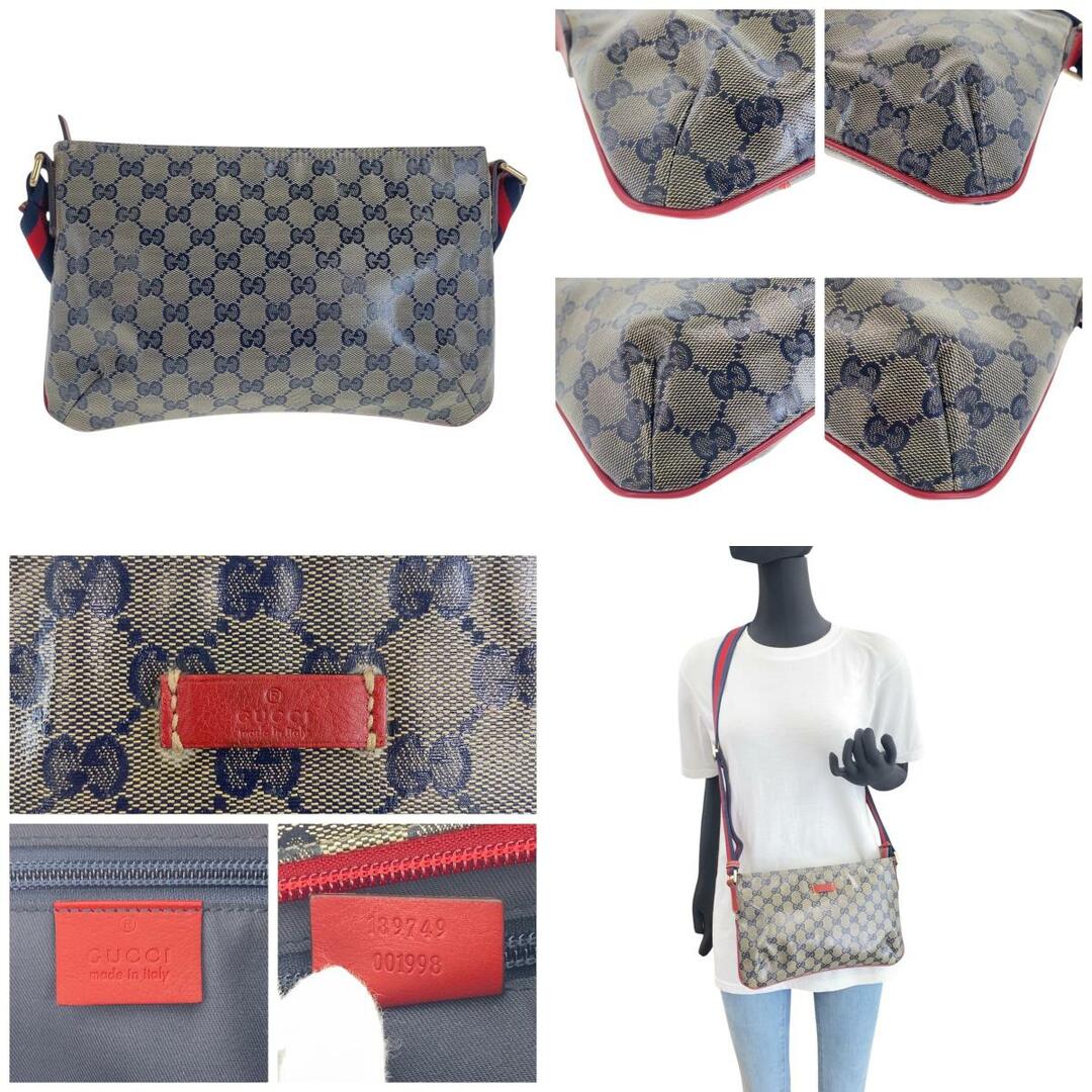GUCCI - 美品 GUCCI グッチ シェリーライン GGクリスタル GUCCI - 美品 GUCCI グッチ シェリーライン GGクリスタル