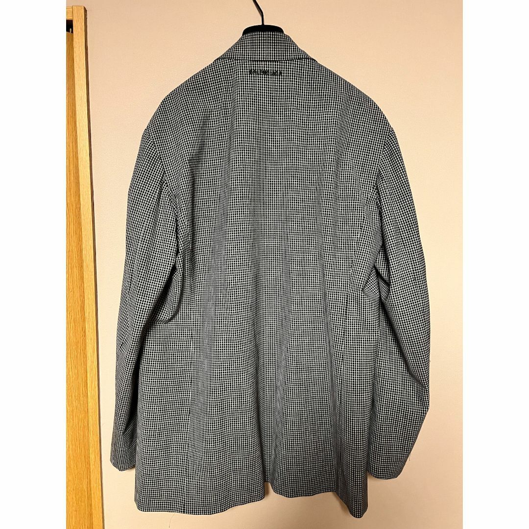 BALENCIAGA - BALENCIAGA オーバーサイズ テーラード チェック BALENCIAGA - BALENCIAGA オーバーサイズ テーラード チェック