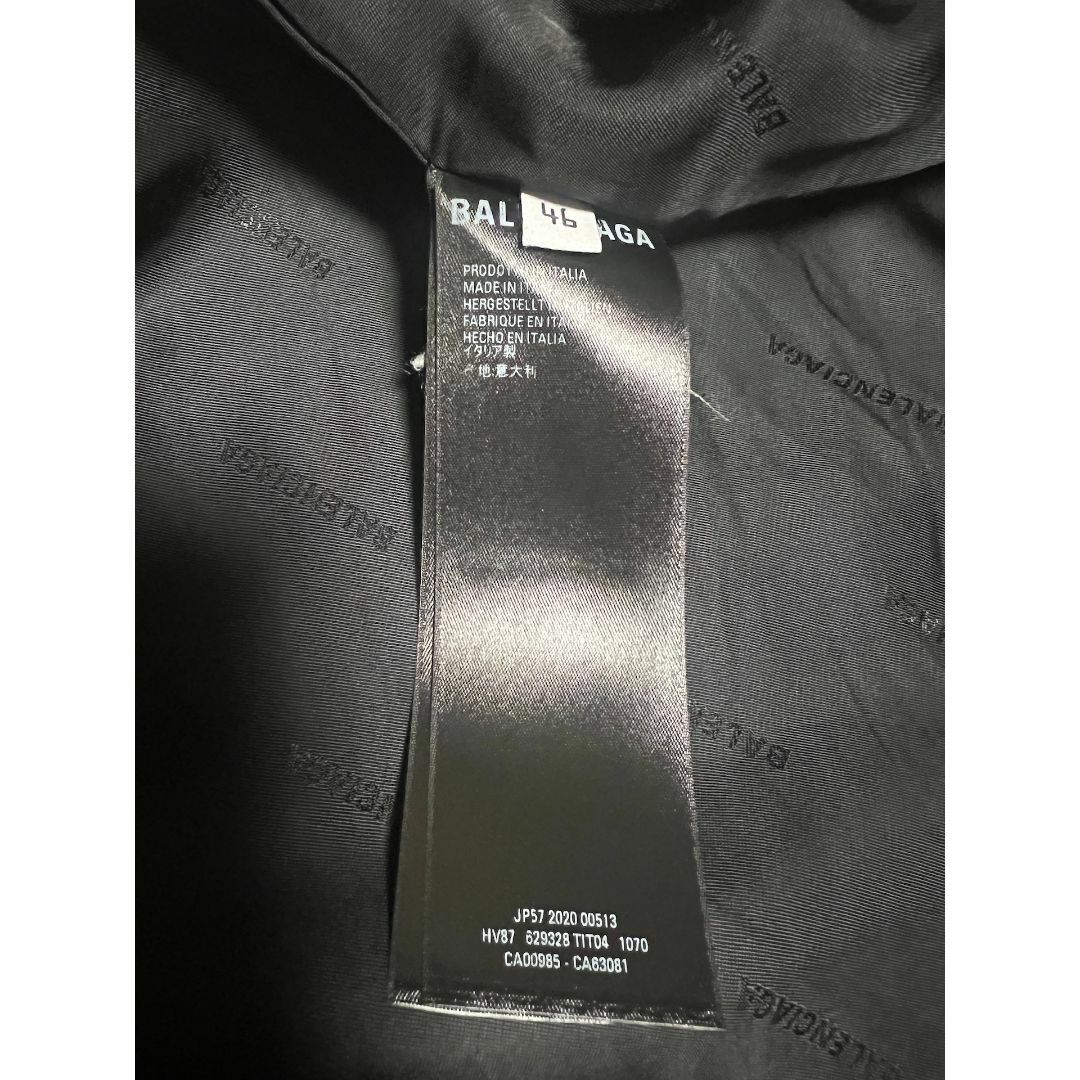 BALENCIAGA - BALENCIAGA オーバーサイズ テーラード チェック BALENCIAGA - BALENCIAGA オーバーサイズ テーラード チェック