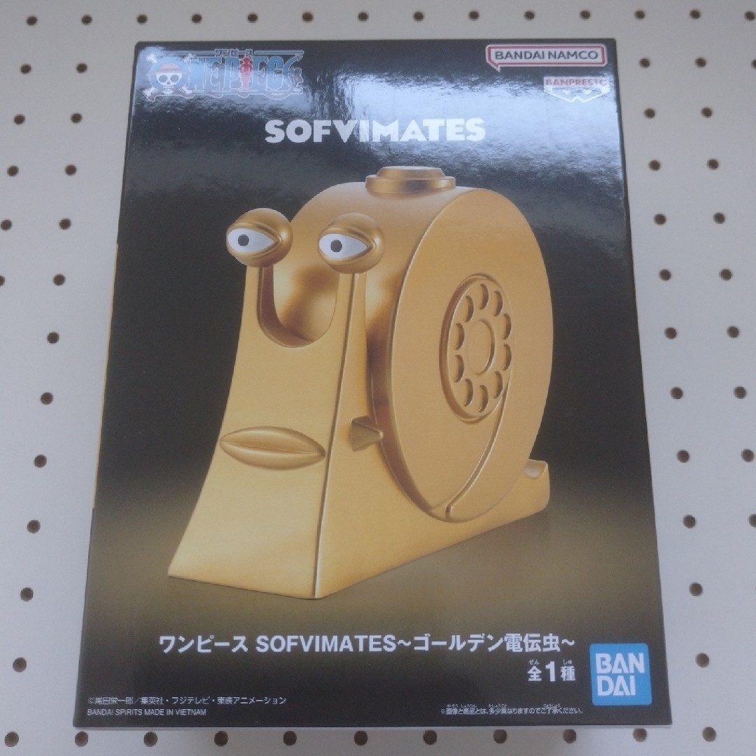 BANDAI - ワンピース SOFVIMATES ~ゴールデン電伝虫~の通販 by BANDAI - ワンピース SOFVIMATES ~ゴールデン電伝虫~の通販 by