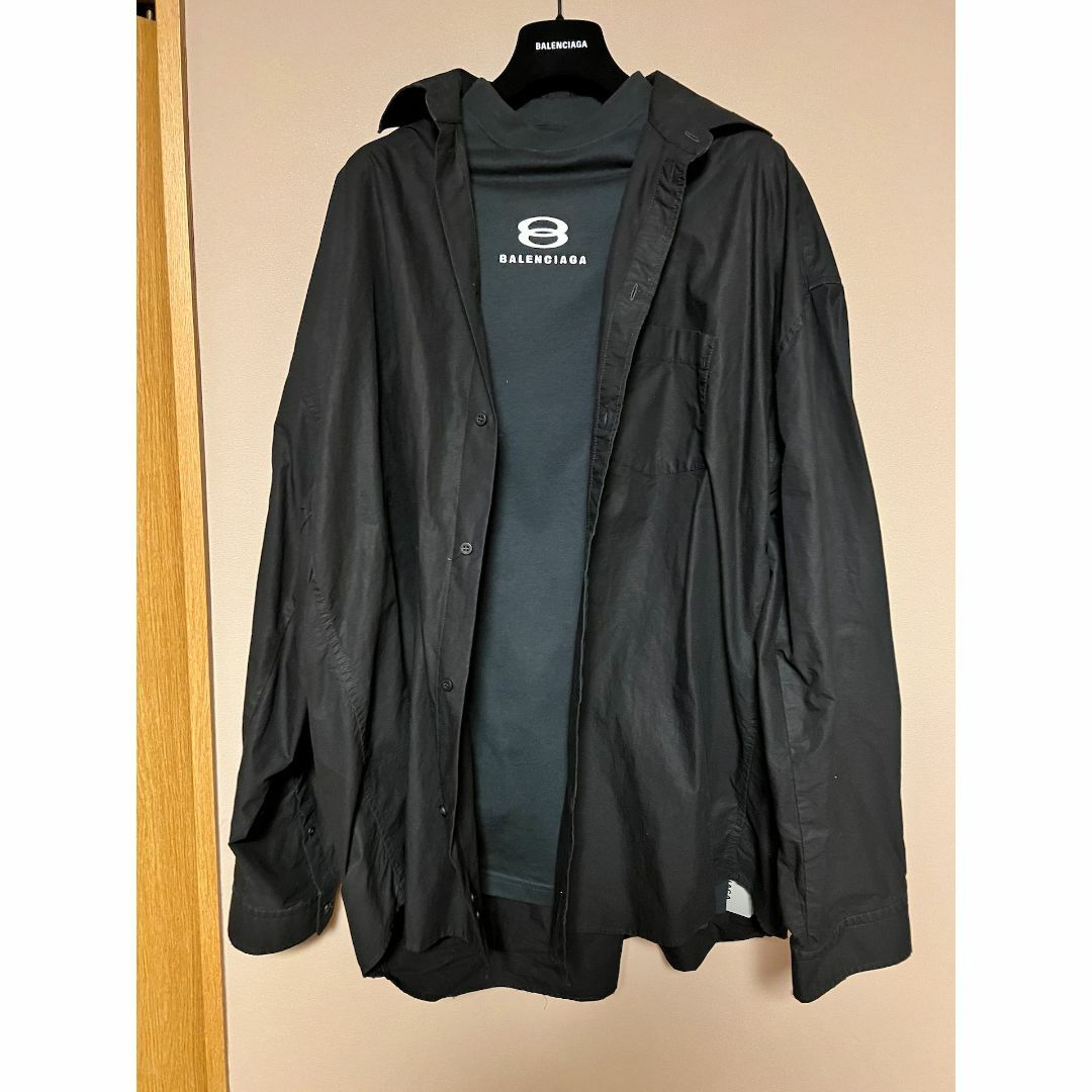 BALENCIAGA - BALENCIAGA レイヤード オーバーサイズ アイコン BALENCIAGA - BALENCIAGA レイヤード オーバーサイズ アイコン