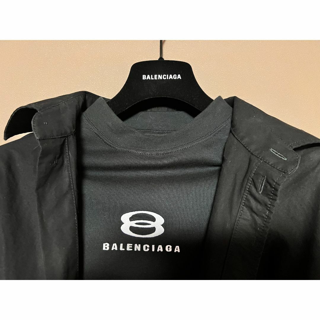 BALENCIAGA - BALENCIAGA レイヤード オーバーサイズ アイコン BALENCIAGA - BALENCIAGA レイヤード オーバーサイズ アイコン