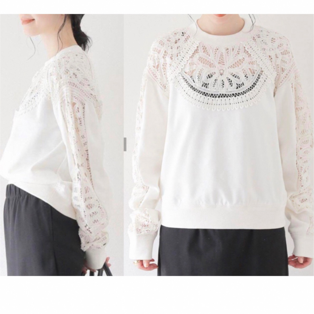 Sea New York - Sea new york レース トップス スウェット Sea New York - Sea new york レース トップス スウェット