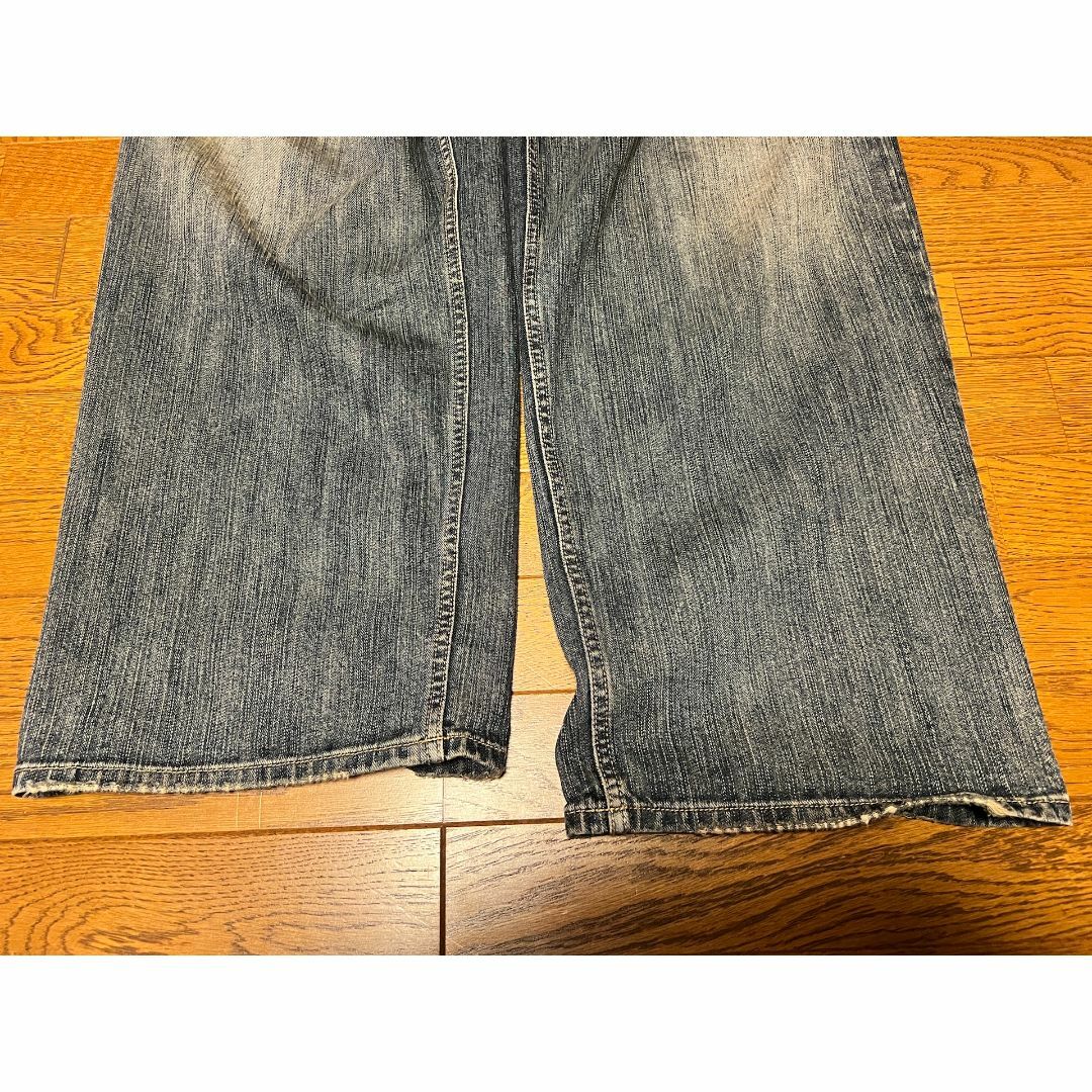 BALENCIAGA - BALENCIAGA ダメージ加工 バギー ジーンズ デニム BALENCIAGA - BALENCIAGA ダメージ加工 バギー ジーンズ デニム