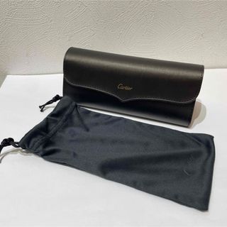 Cartier - 正規 カルティエ クラシック Cデコール サングラス 黒 Cartier - 正規 カルティエ クラシック Cデコール サングラス 黒