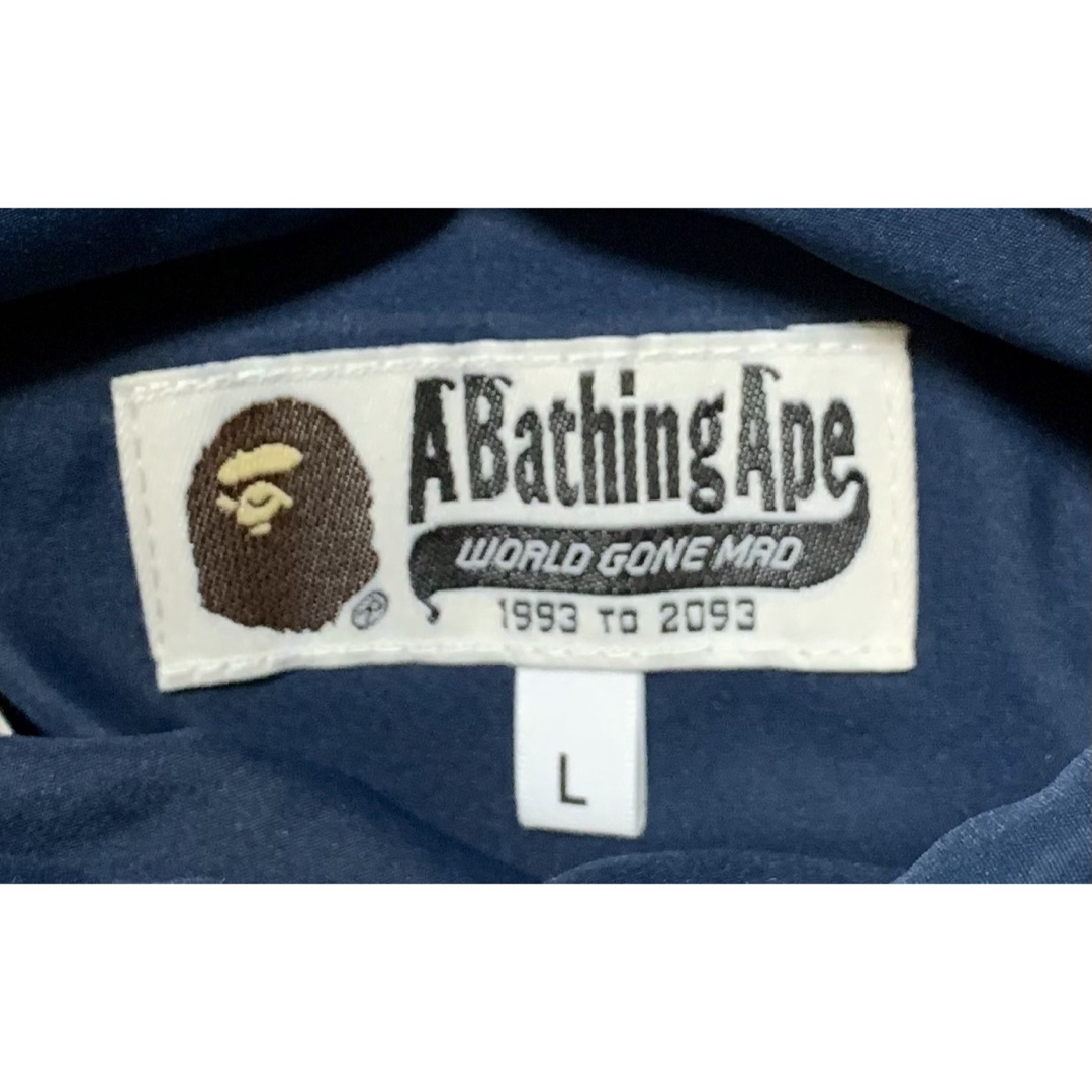 A BATHING APE - ☆激レア☆ APE リバーシブル スタジャン L A BATHING APE - ☆激レア☆ APE リバーシブル スタジャン L