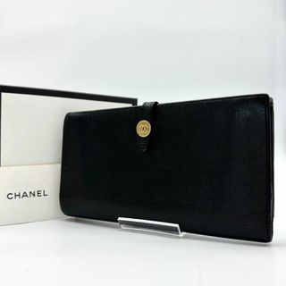CHANEL - 美品✨ シャネル ココボタン Wホック 長財布 ココ CHANEL - 美品✨ シャネル ココボタン Wホック 長財布 ココ