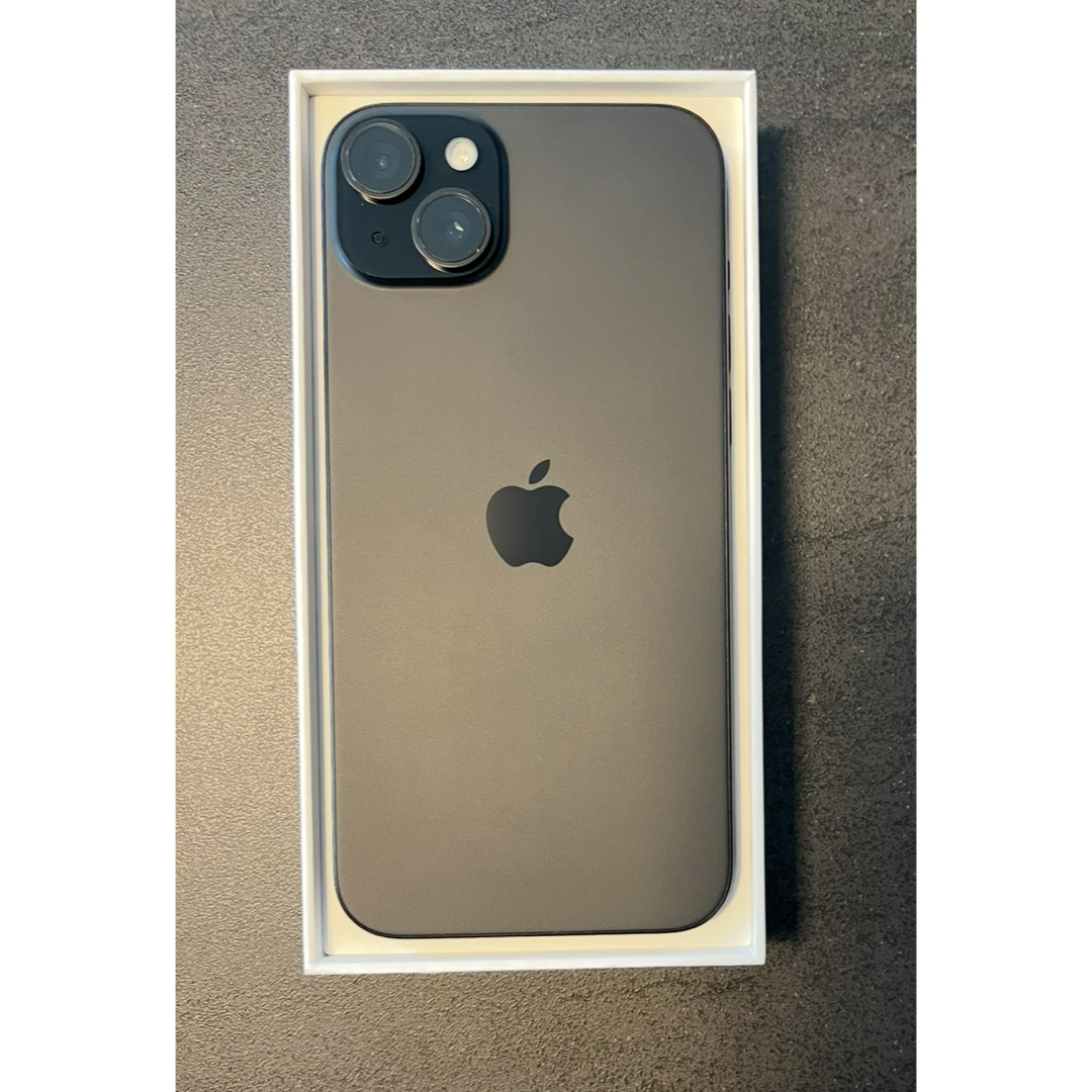iPhone - iphone 15 Plus 128GB バッテリ100% ブラック充放電97 iPhone - iphone 15 Plus 128GB バッテリ100% ブラック充放電97