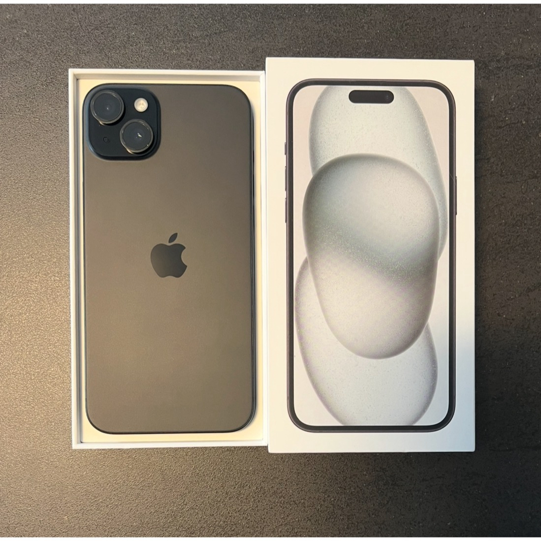 iPhone - iphone 15 Plus 128GB バッテリ100% ブラック充放電97 iPhone - iphone 15 Plus 128GB バッテリ100% ブラック充放電97