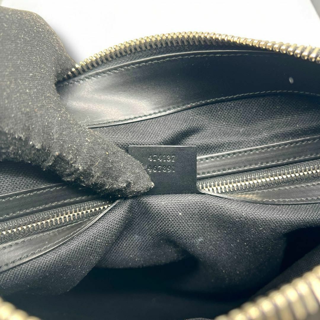 GUCCI - 【極美品】保存袋 現行 GUCCI ブラック ショルダー GG GUCCI - 【極美品】保存袋 現行 GUCCI ブラック ショルダー GG