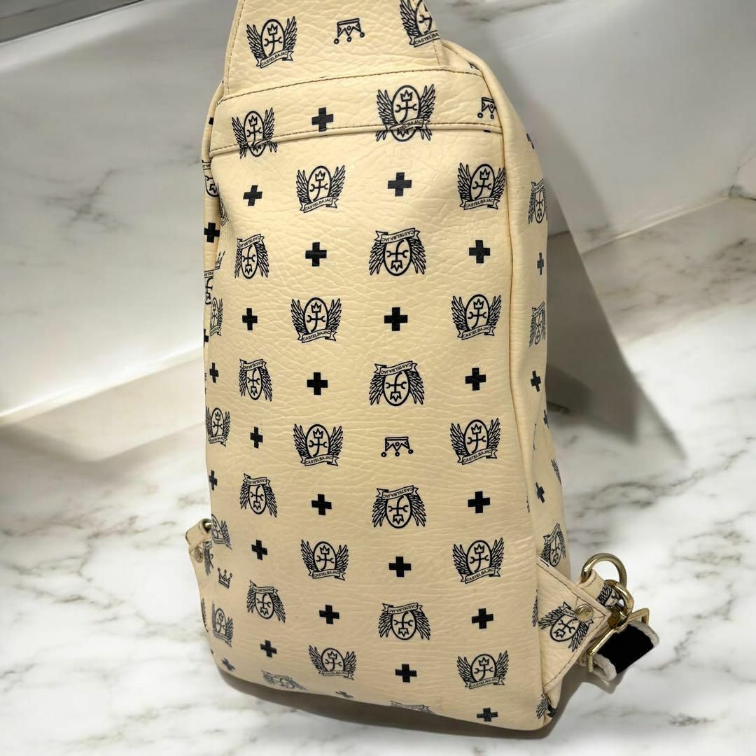 CASTELBAJAC - 【極美品】CASTELBAJAC アイボリー ショルダー CASTELBAJAC - 【極美品】CASTELBAJAC アイボリー ショルダー