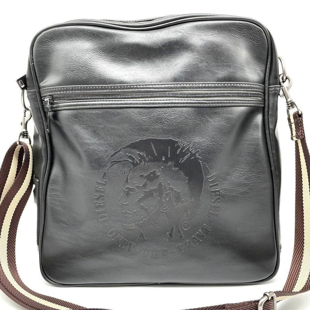 DIESEL - 【美品】DIESEL ディーゼル ショルダーバッグ ブレイブ DIESEL - 【美品】DIESEL ディーゼル ショルダーバッグ ブレイブ