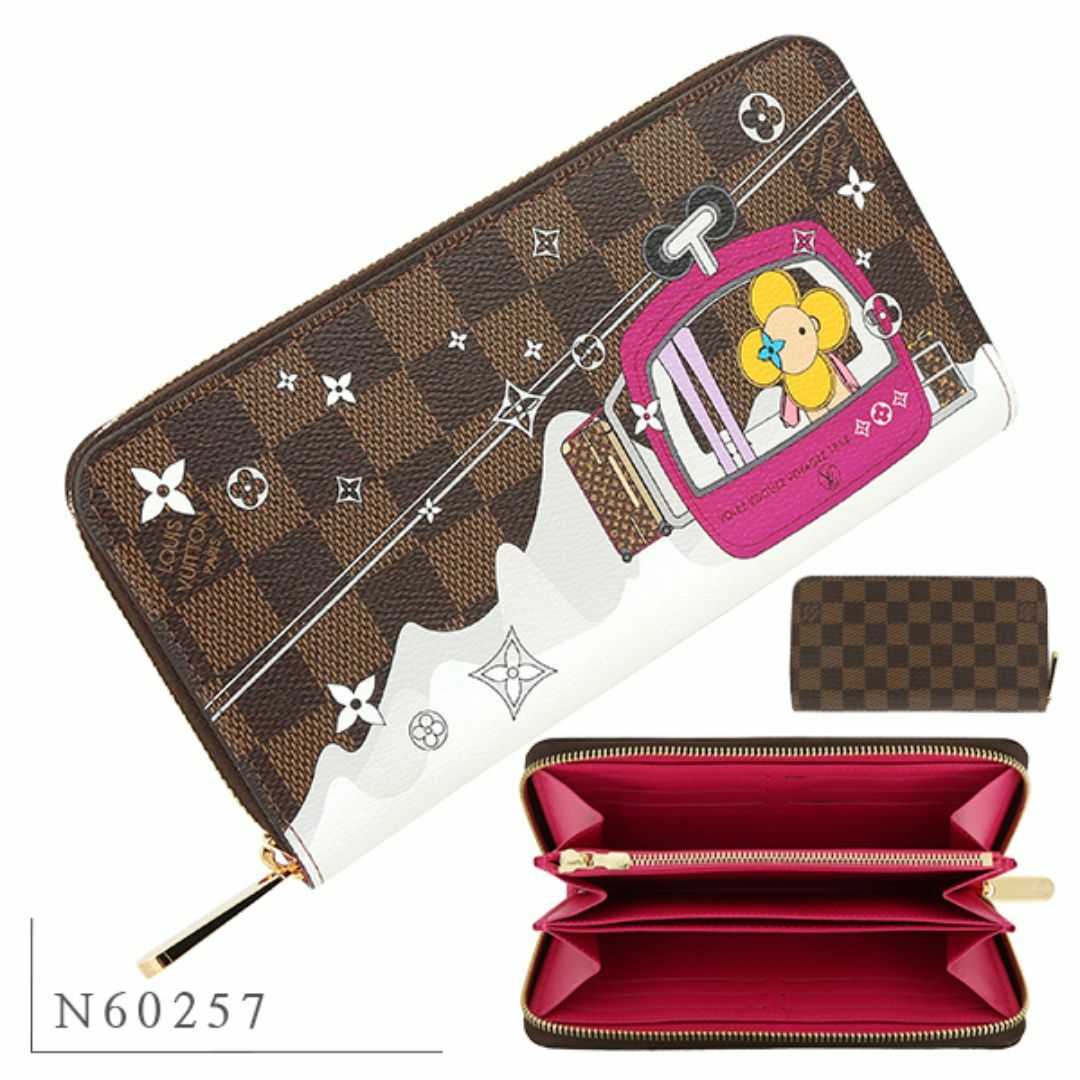 LOUIS VUITTON - ルイヴィトン ジッピーウォレット ダミエ LOUIS VUITTON - ルイヴィトン ジッピーウォレット ダミエ