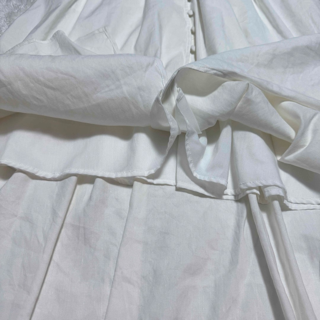 Her lip to - Her lip to Jacaranda Linen-Blend Dress Mの通販 Her lip to - Her lip to Jacaranda Linen-Blend Dress Mの通販