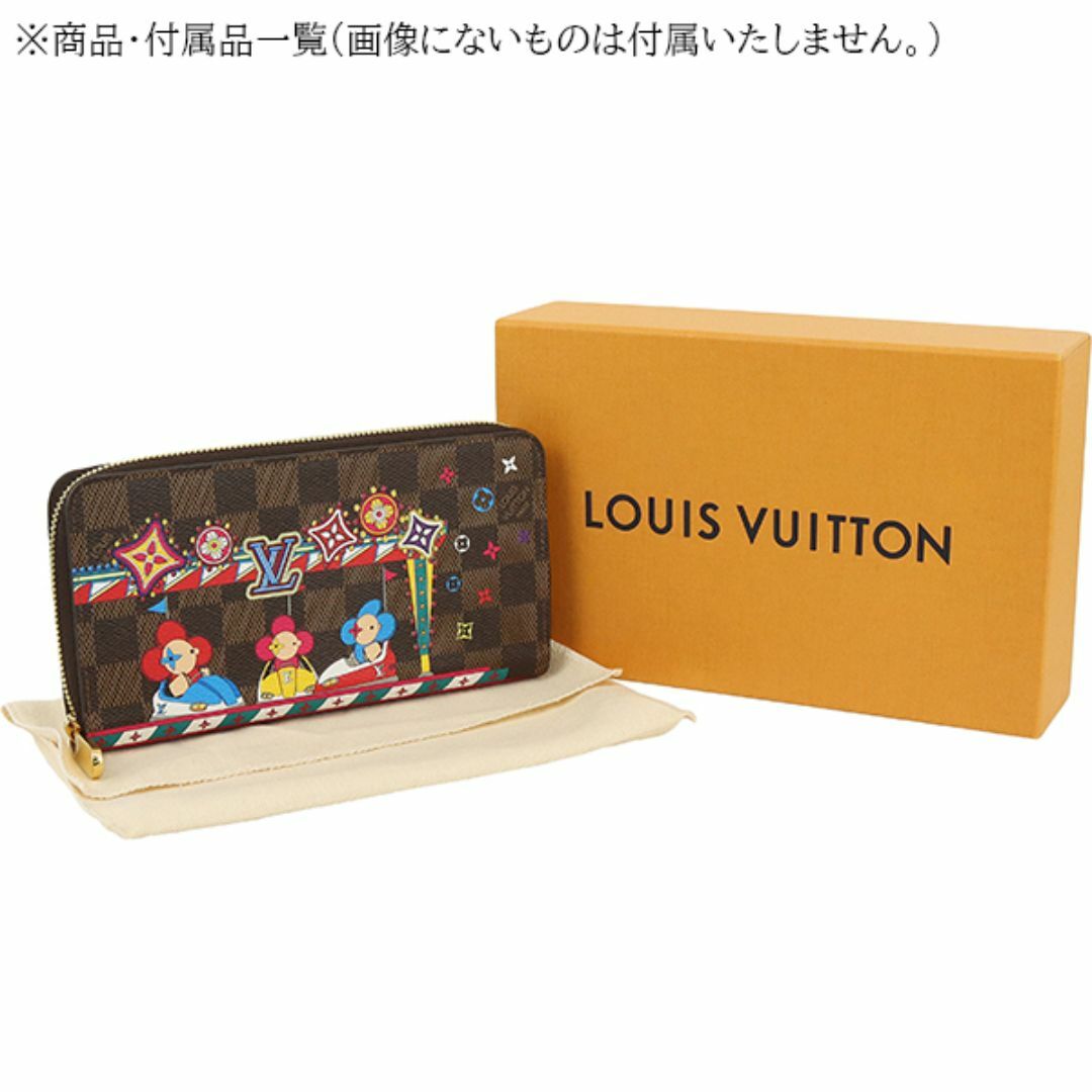 LOUIS VUITTON - ルイヴィトン ジッピーウォレット ダミエ LOUIS VUITTON - ルイヴィトン ジッピーウォレット ダミエ
