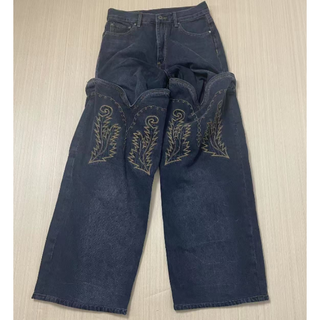 Y/PROJECT COWBOY CUFF JEANS カウボーイ カフ ジーンの通販 by Y/PROJECT COWBOY CUFF JEANS カウボーイ カフ ジーンの通販 by