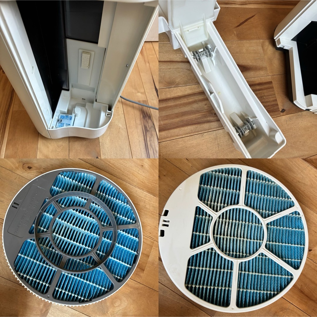 SHARP - SHARP シャープ 加湿空気清浄機 KC-H50-W 2019年製の SHARP - SHARP シャープ 加湿空気清浄機 KC-H50-W 2019年製の