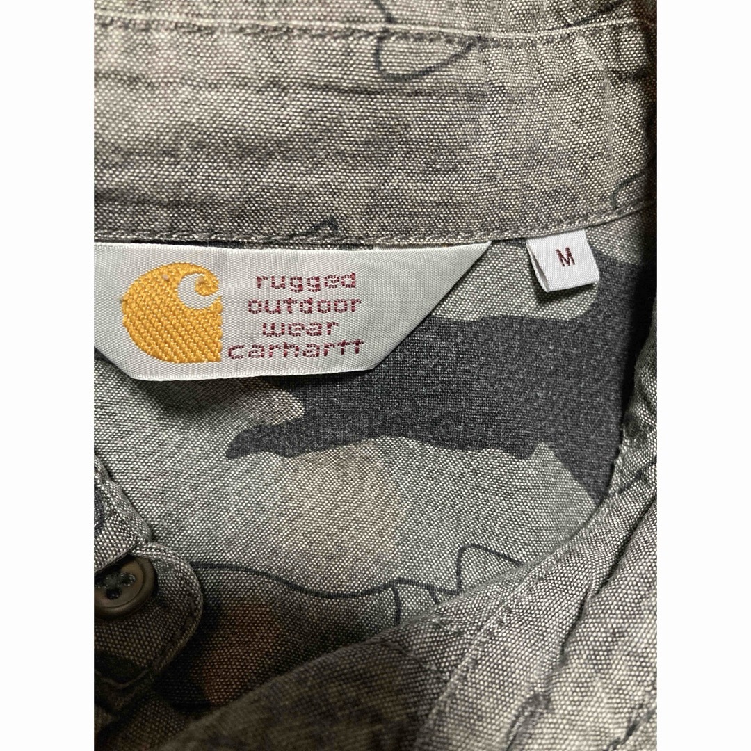 carhartt - 美品 カーハート Carhartt 長袖シャツ M グレー系 carhartt - 美品 カーハート Carhartt 長袖シャツ M グレー系