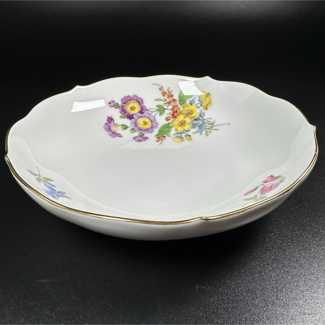 MEISSEN - 未使用 マイセン 金彩 3つ花 桜草 コーヒーカップ MEISSEN - 未使用 マイセン 金彩 3つ花 桜草 コーヒーカップ